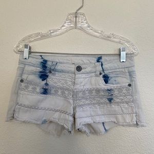 (4 for $15!) Bleached wash Jean shorts